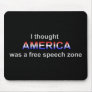 free speech zone mouse pad