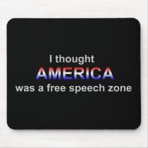 free speech zone mouse pad mousepads by infowarrior free speech zone mouse pad mousepads