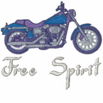 Free Spirit Biker Embroidered Shirt embroidered shirts