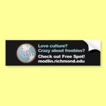 "Free Spot Lover" bumper sticker bumper stickers