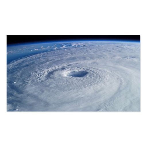 Free Stock Photo of Hurricane Isabel, Name, Add... Business Card (back side)
