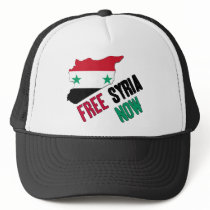 Free Syria Now Hats