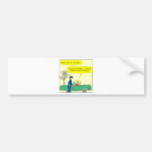 Free texting ticket color cartoon bumper stickers