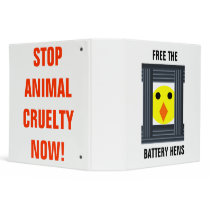 Free The Battery Hens Avery Binder