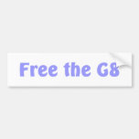 Free The G8 Bumper Sticker