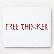 Free Thinker mousepads