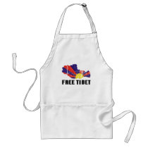 FREE TIBET aprons by freetibet FREE TIBET aprons