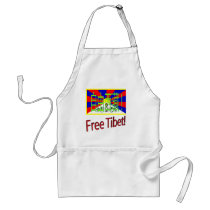 Free Tibet! aprons