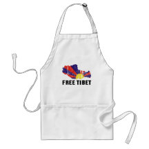 FREE TIBET APRONS