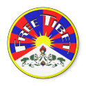 Free Tibet Badge magnets by JaZilla Free Tibet Badge magnets
