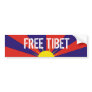FREE TIBET BUMPER STICKER FREE TIBET BUMPER STICKER