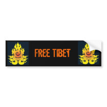 Free Tibet Bumper Sticker