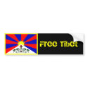 Free Tibet Bumper Sticker bumper stickers