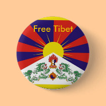 Free Tibet buttons by Annaart Free Tibet buttons