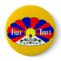 Free Tibet buttons