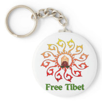 Free Tibet Candle Key Chains