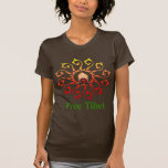 Free Tibet Candle Tee Shirt