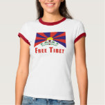 Free Tibet Flag t-shirts