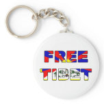 Free Tibet Keychain