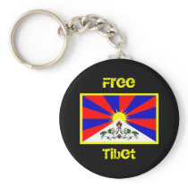 Free Tibet Keychain