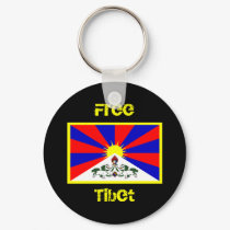 Free Tibet Keychain
