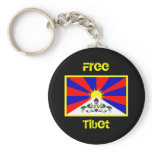 Free Tibet Keychain