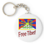 Free Tibet! Keychains