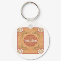Free Tibet keychains by BuddhaGifts Free Tibet keychains