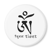 FREE TIBET magnets