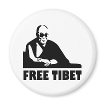 Free Tibet magnets