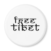 FREE TIBET magnets