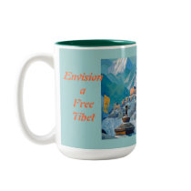 Free Tibet mug