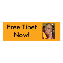 Free Tibet Now! business cards