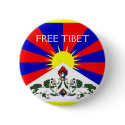 FREE TIBET Pin buttons