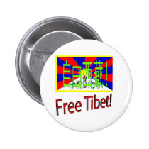 Free Tibet! buttons