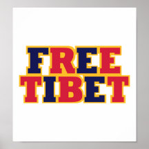 Free Tibet Print
