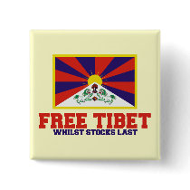 Free Tibet spoof buttons by LIMEYBOY Free Tibet spoof buttons