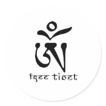 FREE TIBET stickers