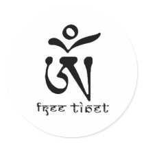 FREE TIBET stickers