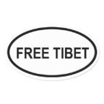 FREE TIBET stickers