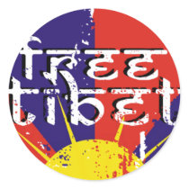 FREE TIBET STICKER