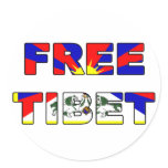 Free Tibet Sticker