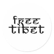 FREE TIBET stickers