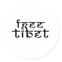 FREE TIBET stickers