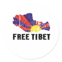 FREE TIBET stickers