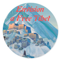 Free Tibet stickers