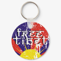 Free Tibet Stickers keychains