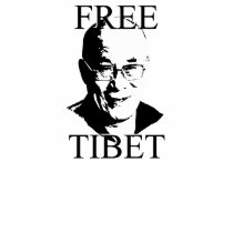 Free Tibet T-shirt by freetibet Free Tibet T-shirt