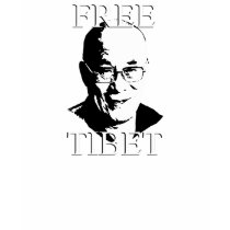 Free Tibet T-shirt by freetibet Free Tibet T-shirt