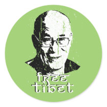 Free Tibet T-shirt stickers